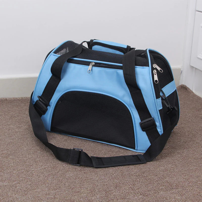 Breathable Pet Travel Carrier — Lightweight Mesh Bag for Small Pets, Vet Visits & Everyday Transport