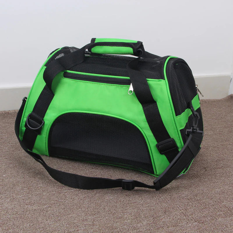 Breathable Pet Travel Carrier — Lightweight Mesh Bag for Small Pets, Vet Visits & Everyday Transport