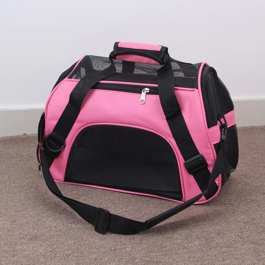 Breathable Pet Travel Carrier — Lightweight Mesh Bag for Small Pets, Vet Visits & Everyday Transport