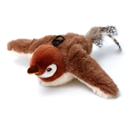 Interactive Plush Pet Toy — Soft Animal Play Toy for Dogs & Cats, Stimulates Hunting & Play Instincts